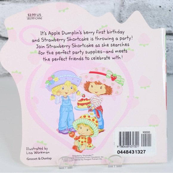 2003 Strawberry Shortcake The Berrylicious Bake-off Book Scratch and Sniff - Picture 10 of 12